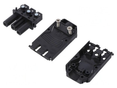 Conector Alimentare AC Terminal cu Șurub 20A 3 PIN foto