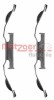 Set accesorii, placute frana VOLVO V70 III (BW) (2007 - 2016) METZGER 109-1221