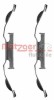 Set accesorii, placute frana BMW Seria 3 Compact (E46) (2001 - 2005) METZGER 109-1221