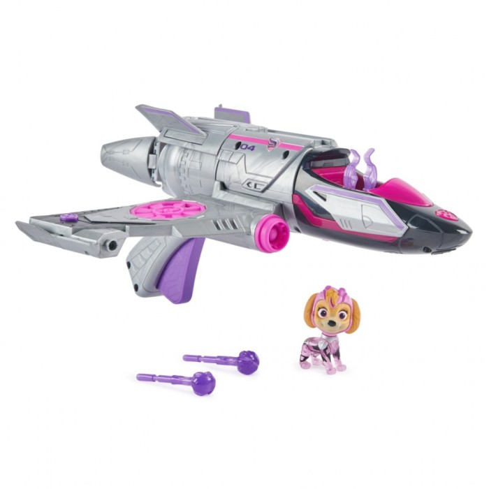Patrula Catelusilor Vehicul Transformator Skye Mighty Movie Jet