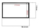 Cadru radio 2 DIN 110x188.5mm / 99x171mm universal, ACV