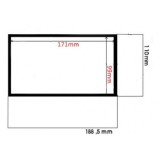 Cadru radio 2 DIN 110x188.5mm / 99x171mm universal