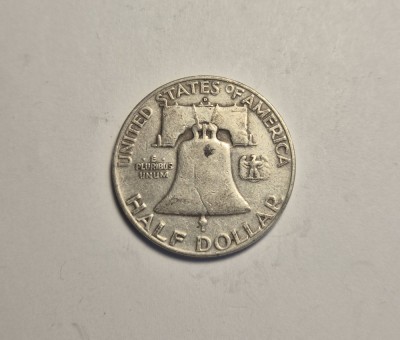 Half Dollar 1952 Argint foto