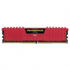 Memorie Corsair Vengeance LPX Red 8GB DDR4 2400 MHz CL16 foto