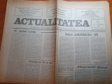 Ziarul actualitatea anul 1, nr, 2 - 8 februarie 1990-saptamanal calarasean