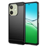 Husa Oppo A5 Pro Techsuit carbon negru, Albastru
