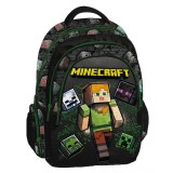 Cumpara ieftin Ghiozdan cu 3 compartimente, Graffiti, Minecraft Street