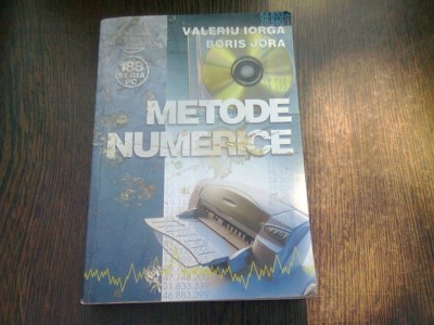 METODE NUMERICE - VALERIU IORGA foto