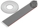Cablu Bandă 1,27mm 10x28AWG PVC