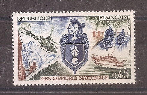 Franta 1970 - Jandarmeria Nationala, MNH
