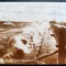 Constanta - Furtuna pe inserate pe dig - probabil 1932, tip fotografie, circulata la Timisoara, timbre rupte partial, Editura P.Hrisicu
