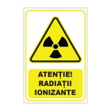 Indicator de avertizare Atenție! Radiații ionizante