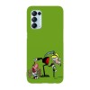 Husa compatibila cu Oppo A55, Viceversa, model Face Slap Billy and Mandy, Silicon, TPU, Transparent, Carcasa