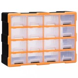 Organizator cu 16 sertare medii, 52x16x37 cm