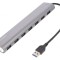Hub USB 3.0 cu 7 Porturi - 5Gbps