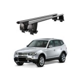 Bare transversale aluminiu pentru BMW X3 E83 2004-2010, plafon neted