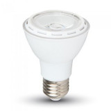 Bec LED, soclu E27, 8 W, 6000 K, alb rece, 450 lm, General