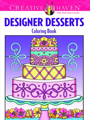 Creative Haven Designer Desserts Coloring Book foto
