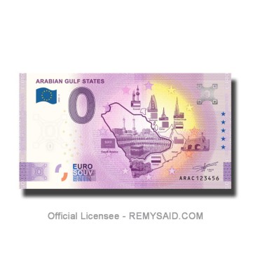 RARR : 0 EURO SOUVENIR - EMIRATELE ARABE , STATELE GOLFULUI ARAB - 2022.3 - UNC foto