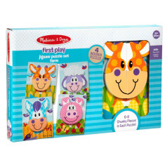 Set 4 puzzle Animale domestice - Melissa & Doug