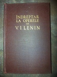 Indreptar la operele lui V. I. Lenin (partea I) foto