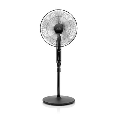 Ventilator cu picior ETA Naos 2607, 50 W, 4 viteze, timer, telecomanda, Negru foto