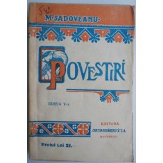Povestiri &ndash; M. Sadoveanu