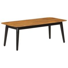 vidaXL Măsuță de cafea, 110x50x40 cm, lemn masiv de mango și fier 356976