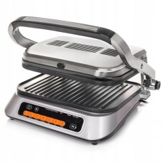 Gratar First Austria FA-5344-3, 2100W, 7 programe automate, Placi detasabile, Deschidere 180 grade, Otel inoxidabil foto