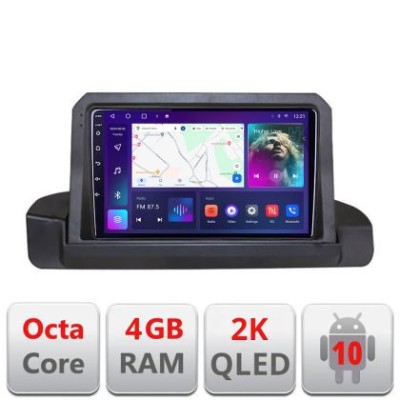 Navigatie BMW Seria 3 E90 fara ecran de fabrica Android Octa Core Ecran 2K QLED GPS 4G 4+32GB 360 KIT-e90+EDT-E409-2K CarStore Technology foto