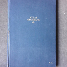 ATLAS GEOGRAFIC, ISTORIC, ECONOMIC SI STATISTIC - CONSTANTIN TEODORESCU EDITIA VII-A