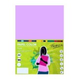 Carton colorat A4 Fabrisa, 180g/mp, violet fluorescent, top 250 coli
