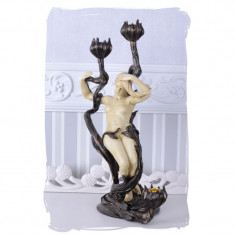 Sfesnic Art Nouveau cu o femeie dezgolita IS030
