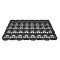 Pavaj Gazon RKP6, Negru &ndash; Grilă Stabilă și Permeabilă, 57x38x4cm
