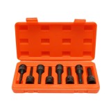 Trusa chei tubulare cu biti Ribe 1/2 inch Cr-Mo, 8 piese, Breckner Germany