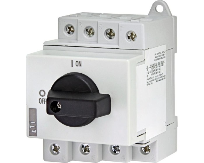 Separator PV 25A 4P LS25 SMA A4 Eti 004660064