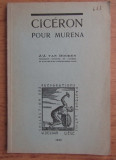 J. J. van Dooren - Ciceron pour murena - vocabular latin-francez