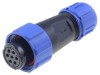 Mufă SP13 Mamă 7 PIN IP68 pentru Cablu 125V 5A