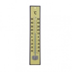 Termometru exterior galben 450x80x20mm