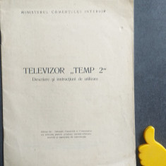 Instructiuni de folosire televizor TEMP 2