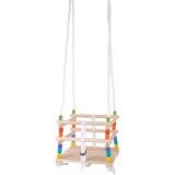 Bigjigs Toys Wooden Bead Swing leagăn din lemn 12m+ 25kg 1 buc
