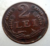 Moneda 2 Lei 1947 Romania Bronz KM#74, Bronz