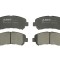 Set placute frana,frana disc NISSAN QASHQAI / QASHQAI +2 (J10, JJ10) (2007 - 2013) ABE C11086ABE