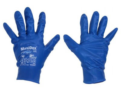 Mănuşi de protecţie MaxiDex&amp;reg; 11 albastră foto