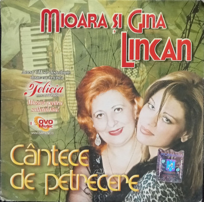 CD Mioara si Gina Lincan Cantece de petrecere foto
