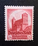 Germania (Deutsches Reich) 1934 - Congresul de la N&uuml;rnberg "Reichsparteitag 1934 N&uuml;rnberg" 12 Pf. (Marcă Poștală Neștampilată) - Cod: -OD1