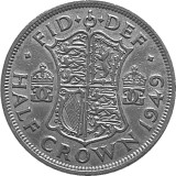 Marea Britanie moneda Half crown 1949 - XF