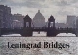 Mapa Carti Postale Leningrad Bridges, 18 buc, Color, Necirculate, An 1953
