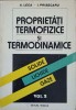 PROPRIETATI TERMOFIZICE SI TERMODINAMICE: SOLIDE, LICHIDE, GAZE VOL.2-A. LECA, I. PRISECARU-241994