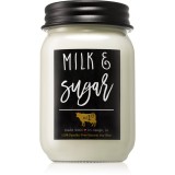 Milkhouse Candle Co. Farmhouse Milk &amp; Sugar lum&acirc;nare parfumată Mason Jar 368 g